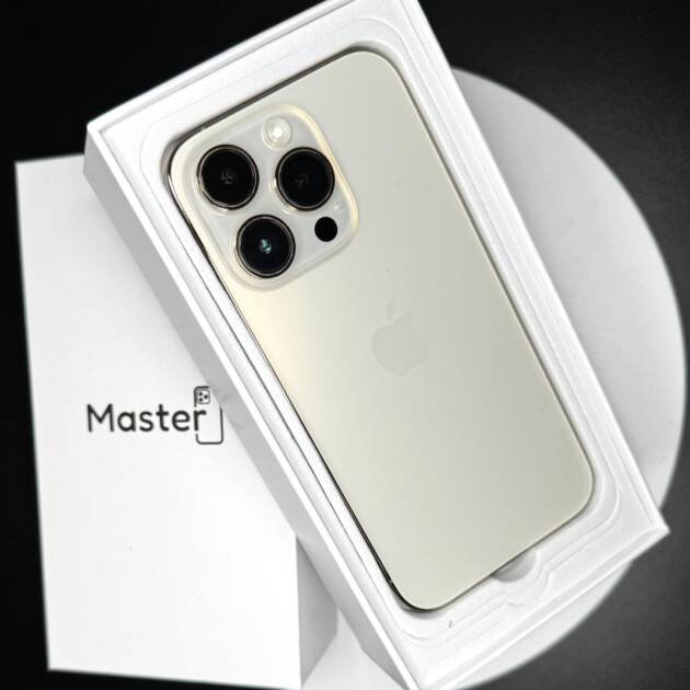Apple iPhone 14 pro 256gb gold jak nowy 100% bateria
