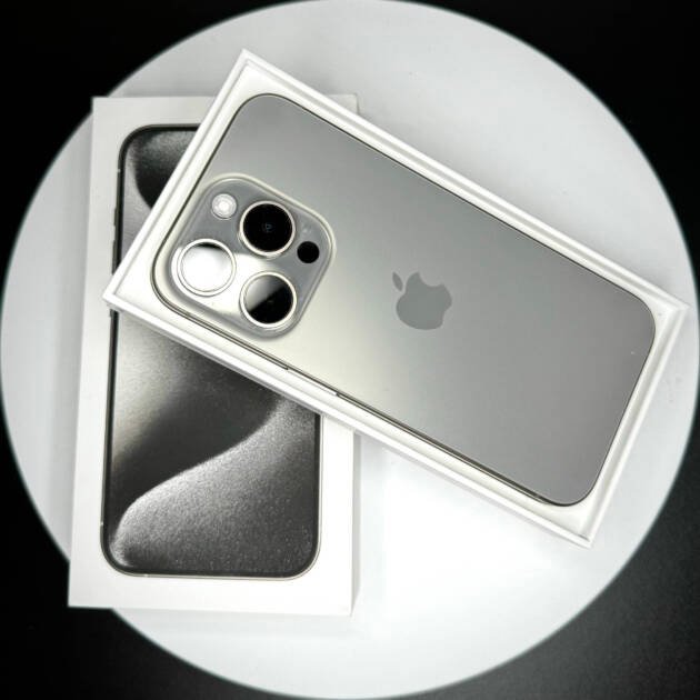 Apple iPhone 15 pro 128gb natural 100% bat oryginalne pudełko