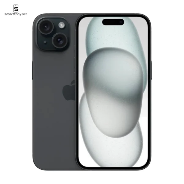 iPhone 15 Black (czarny) - używany, tył i ekran