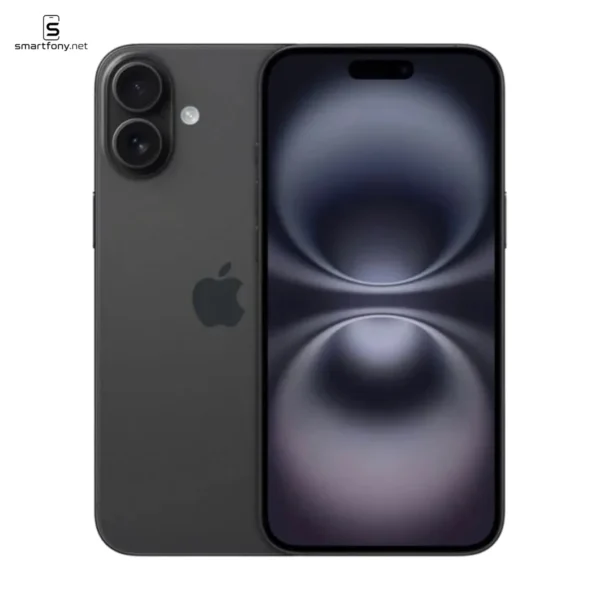 iPhone 16 Black (czarny) - używany, tył i ekran