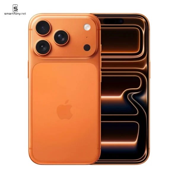 iPhone 17 Pro Cosmic Orange (kosmiczny pomarańcz) - używany, tył i ekran