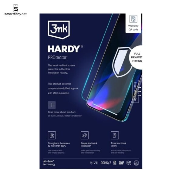 Opakowanie folii 3mk Hardy PROtector All-Safe