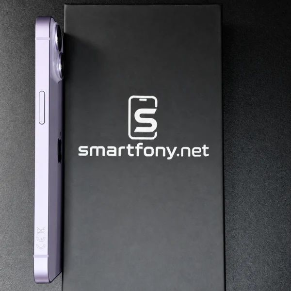 iPhone 14 Purple (fioletowy) w Premium Box Smartfony.net - zdjęcie 2