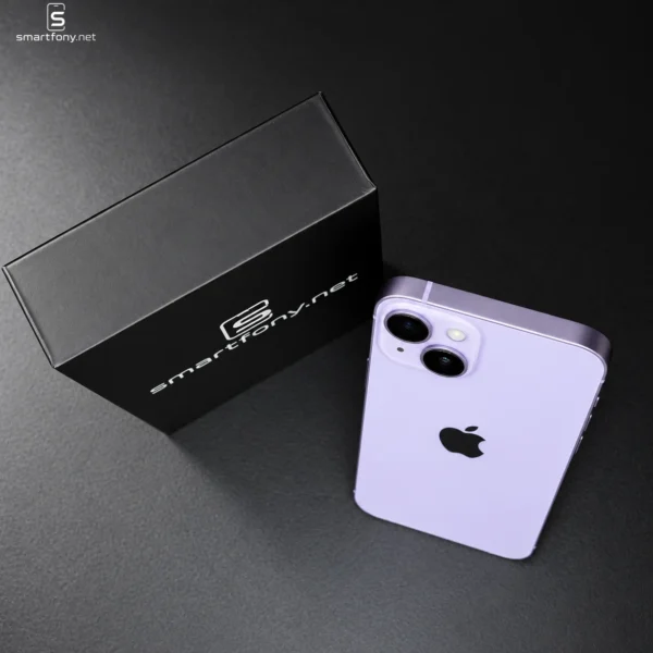 iPhone 14 Purple (fioletowy) w Premium Box Smartfony.net - zdjęcie 3