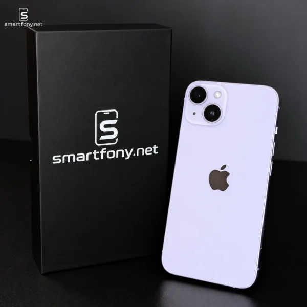 iPhone 14 Purple (fioletowy) w Premium Box Smartfony.net - zdjęcie 4