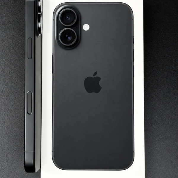 iPhone 16 Black (czarny) w oryginalnym pudełku Apple - zdjęcie 1