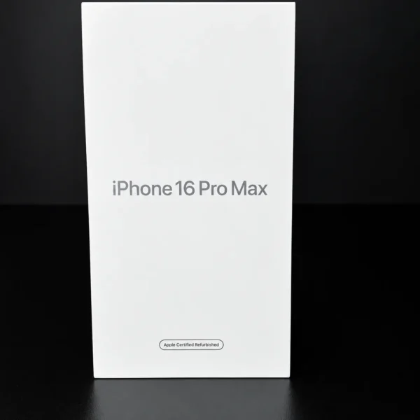 iPhone 16 Pro Max w zaplombowanym pudełku Apple Certified - zdjęcie 1