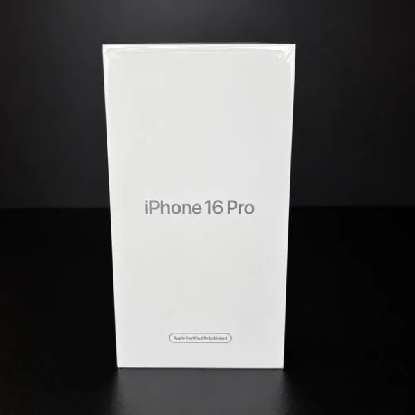 iPhone 16 Pro w zaplombowanym pudełku Apple Certified - zdjęcie 1