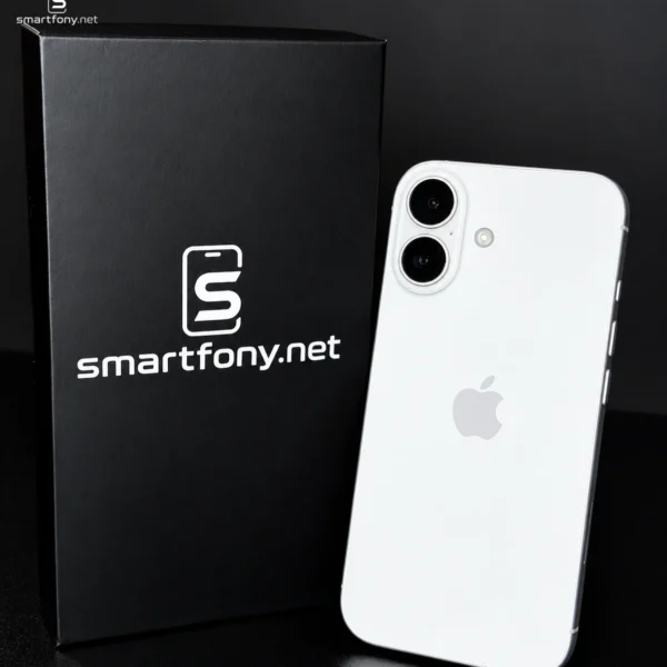 iPhone 17 White (biały) w Premium Box Smartfony.net, wersja z gniazdem karty SIM i eSIM - zdjęcie 3