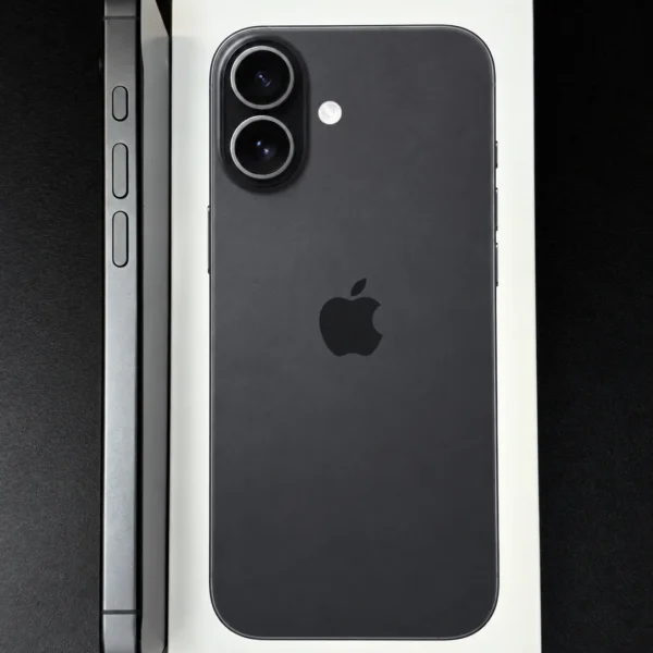 iPhone 17 Black (czarny) w oryginalnym pudełku Apple, wersja eSIM (bez gniazda karty SIM) - zdjęcie 1