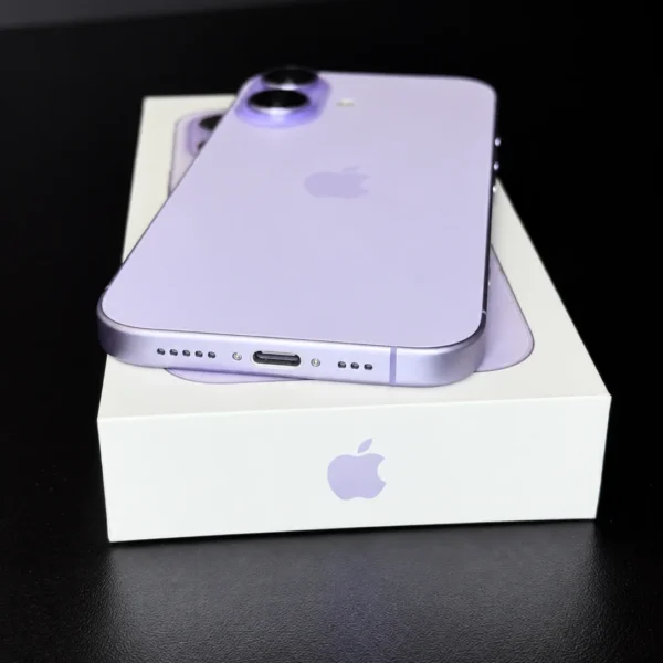 iPhone 17 Lavender (lawenda) w oryginalnym pudełku Apple, wersja z gniazdem karty SIM i eSIM - zdjęcie 8