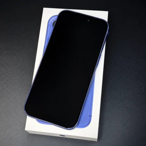 iPhone 17 Pro Deep Blue (głębinowy błękit) w oryginalnym pudełku Apple, wersja eSIM (bez gniazda karty SIM) - zdjęcie 4