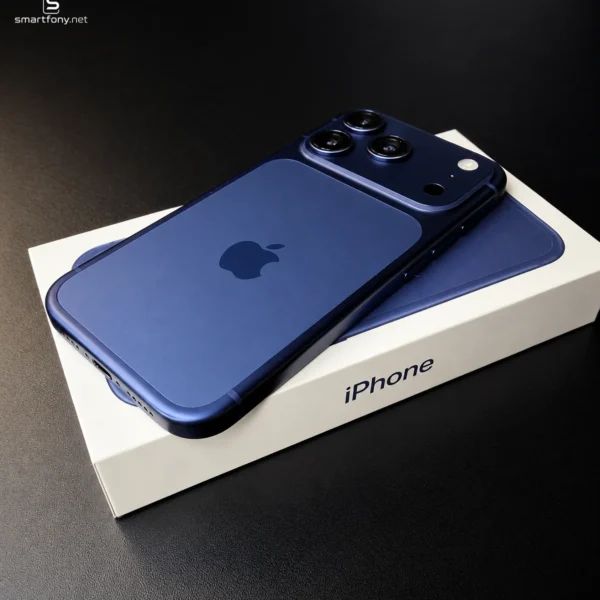 iPhone 17 Pro Deep Blue (głębinowy błękit) w oryginalnym pudełku Apple, wersja eSIM (bez gniazda karty SIM) - zdjęcie 5