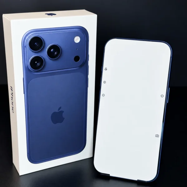 iPhone 17 Pro Deep Blue (głębinowy błękit) w oryginalnym pudełku Apple, wersja eSIM (bez gniazda karty SIM) - zdjęcie 6