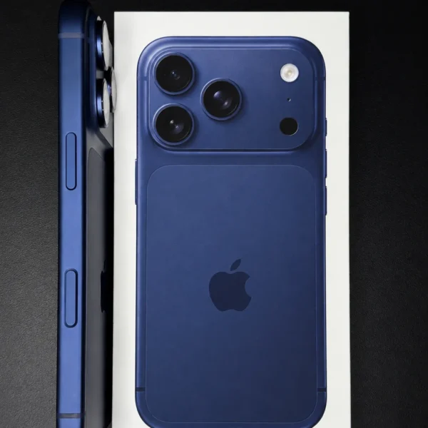 iPhone 17 Pro Deep Blue (głębinowy błękit) w oryginalnym pudełku Apple, wersja eSIM (bez gniazda karty SIM) - zdjęcie 7