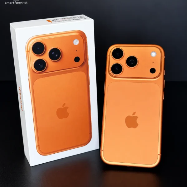 iPhone 17 Pro Cosmic Orange (kosmiczny pomarańcz) w oryginalnym pudełku Apple, wersja eSIM (bez gniazda karty SIM) - zdjęcie 5