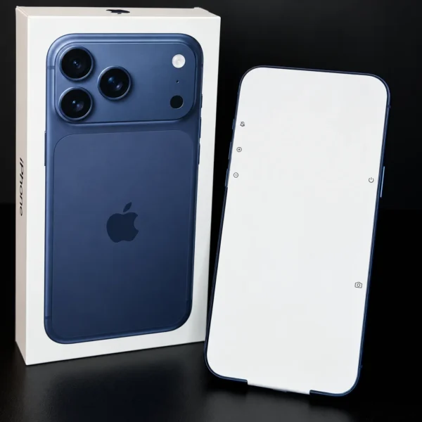 iPhone 17 Pro Max Deep Blue (głębinowy błękit) w oryginalnym pudełku Apple, wersja eSIM (bez gniazda karty SIM) - zdjęcie 2