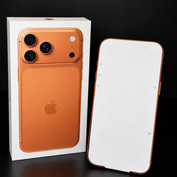 iPhone 17 Pro Max Cosmic Orange (kosmiczny pomarańcz) w oryginalnym pudełku Apple, wersja eSIM (bez gniazda karty SIM) - zdjęcie 2