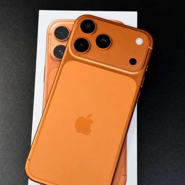 iPhone 17 Pro Max Cosmic Orange (kosmiczny pomarańcz) w oryginalnym pudełku Apple, wersja eSIM (bez gniazda karty SIM) - zdjęcie 3