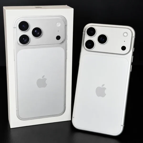 iPhone 17 Pro Max Silver (srebrny) w oryginalnym pudełku Apple, wersja eSIM (bez gniazda karty SIM) - zdjęcie 2