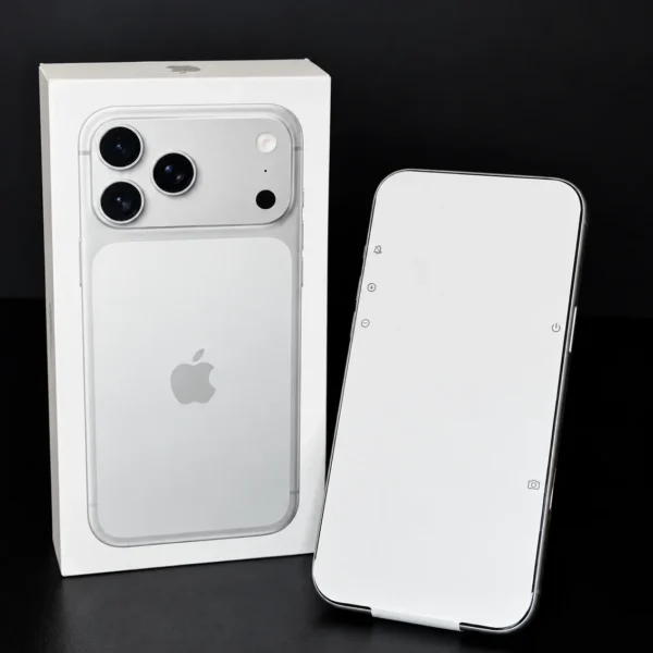 iPhone 17 Pro Max Silver (srebrny) w oryginalnym pudełku Apple, wersja eSIM (bez gniazda karty SIM) - zdjęcie 3