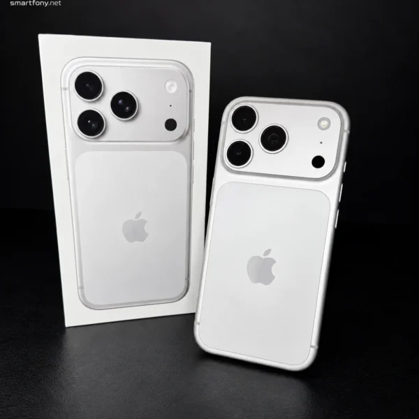 iPhone 17 Pro Silver (srebrny) w oryginalnym pudełku Apple, wersja eSIM (bez gniazda karty SIM) - zdjęcie 2