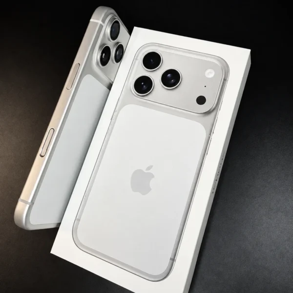 iPhone 17 Pro Silver (srebrny) w oryginalnym pudełku Apple, wersja eSIM (bez gniazda karty SIM) - zdjęcie 6