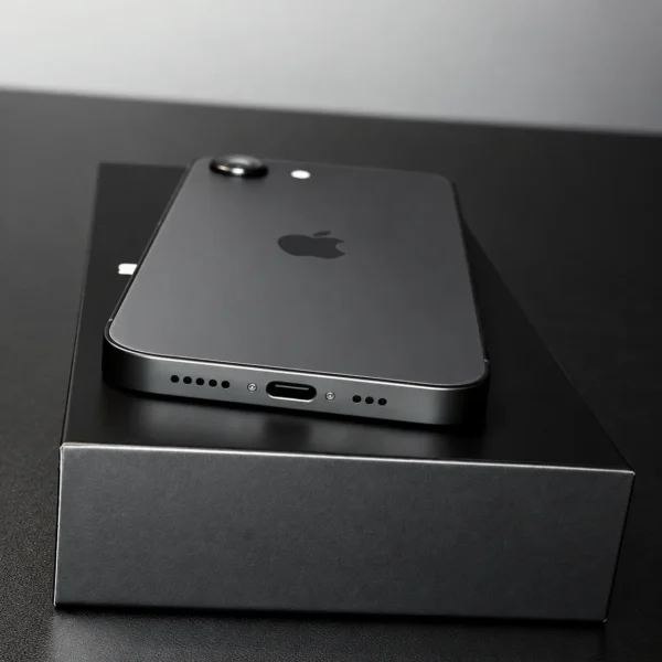 iPhone 17e Black (czarny) w Premium Box Smartfony.net, wersja eSIM (bez gniazda karty SIM) - zdjęcie 7