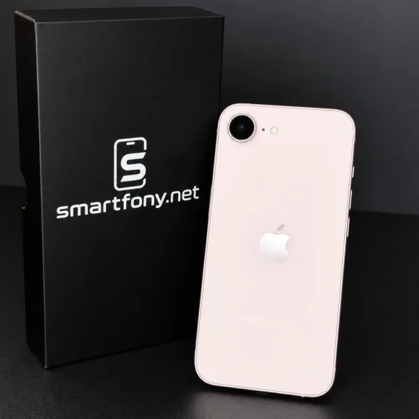 iPhone 17e Soft Pink (jasnoróżowy) w Premium Box Smartfony.net, wersja eSIM (bez gniazda karty SIM) - zdjęcie 3