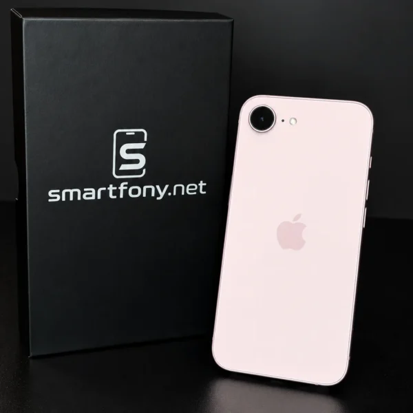 iPhone 17e Soft Pink (jasnoróżowy) w Premium Box Smartfony.net, wersja z gniazdem karty SIM i eSIM - zdjęcie 9