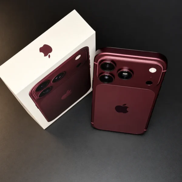 iPhone 18 Pro Burgundy (burgund) w oryginalnym pudełku Apple - zdjęcie 5