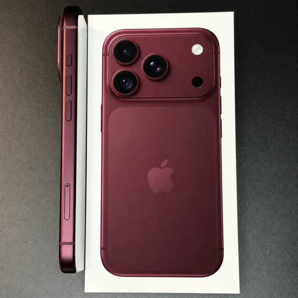 iPhone 18 Pro Burgundy (burgund) w oryginalnym pudełku Apple - zdjęcie 7