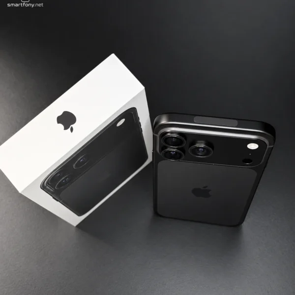 iPhone 18 Pro Max Black (czarny) w oryginalnym pudełku Apple, wersja eSIM (bez gniazda karty SIM) - zdjęcie 4