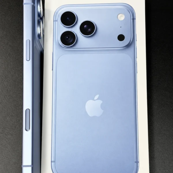 iPhone 18 Pro Max Glacier (lodowcowy) w oryginalnym pudełku Apple, wersja eSIM (bez gniazda karty SIM) - zdjęcie 1
