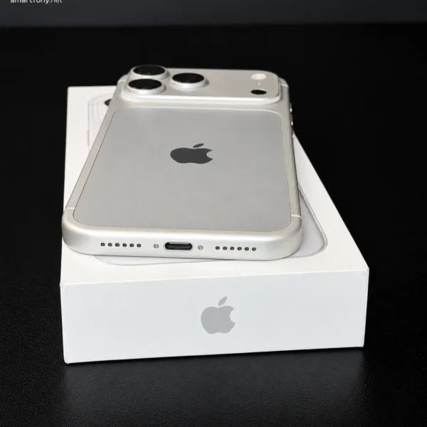 iPhone 18 Pro Max Silver (srebrny) w oryginalnym pudełku Apple, wersja eSIM (bez gniazda karty SIM) - zdjęcie 6