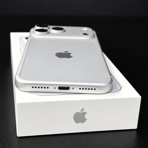 iPhone 18 Pro Max Silver (srebrny) w oryginalnym pudełku Apple, wersja z gniazdem karty SIM i eSIM - zdjęcie 11