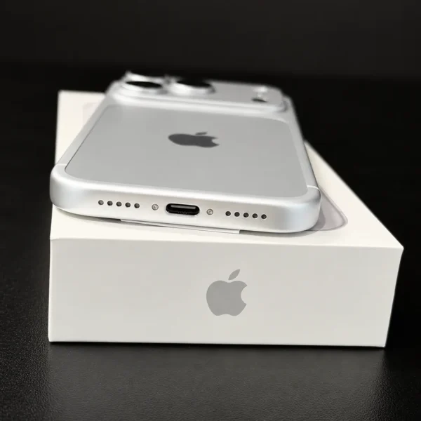 iPhone 18 Pro Silver (srebrny) w oryginalnym pudełku Apple - zdjęcie 4